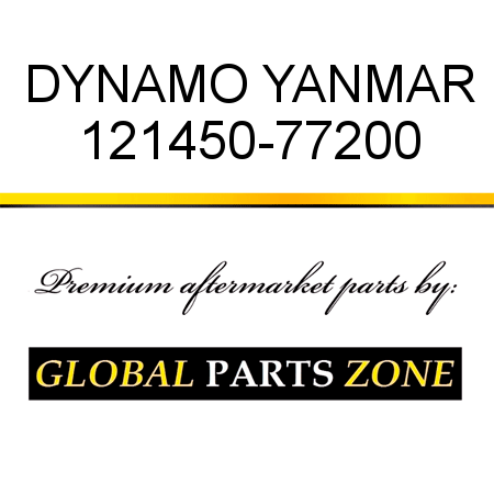 DYNAMO YANMAR 121450-77200