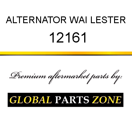 ALTERNATOR WAI LESTER 12161