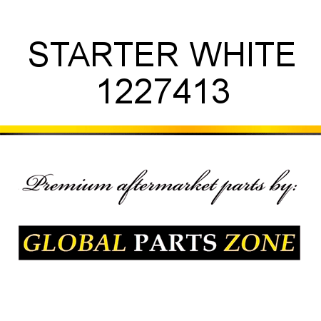 STARTER WHITE 1227413