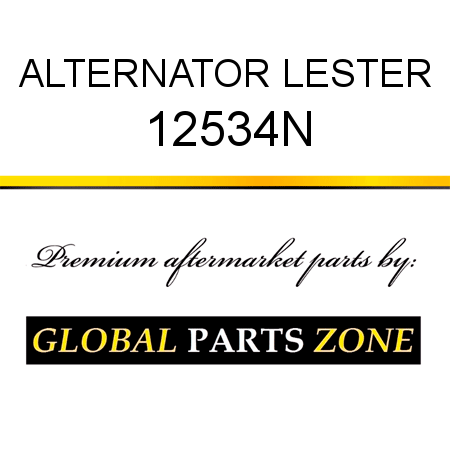 ALTERNATOR LESTER 12534N