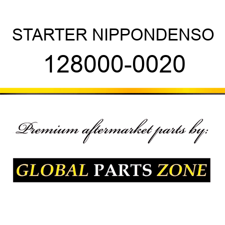 STARTER NIPPONDENSO 128000-0020