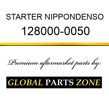 STARTER NIPPONDENSO 128000-0050