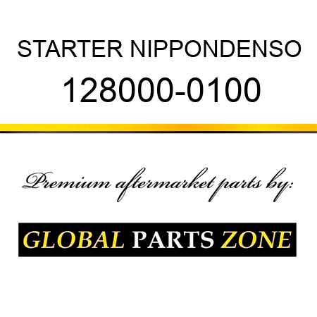 STARTER NIPPONDENSO 128000-0100