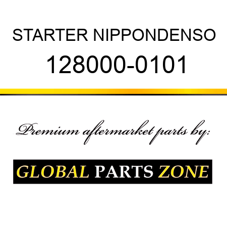 STARTER NIPPONDENSO 128000-0101