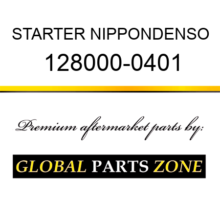 STARTER NIPPONDENSO 128000-0401