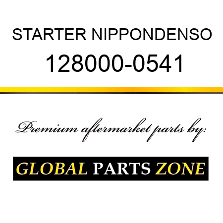 STARTER NIPPONDENSO 128000-0541