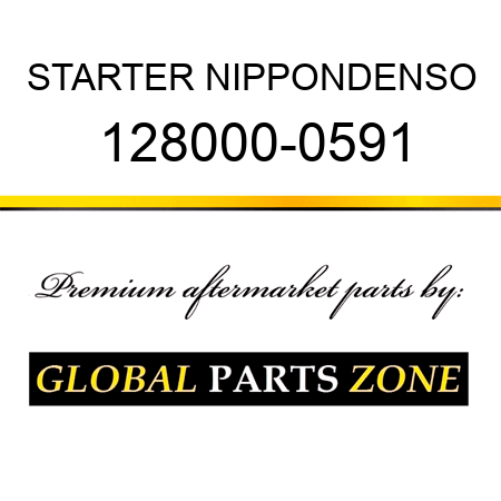 STARTER NIPPONDENSO 128000-0591