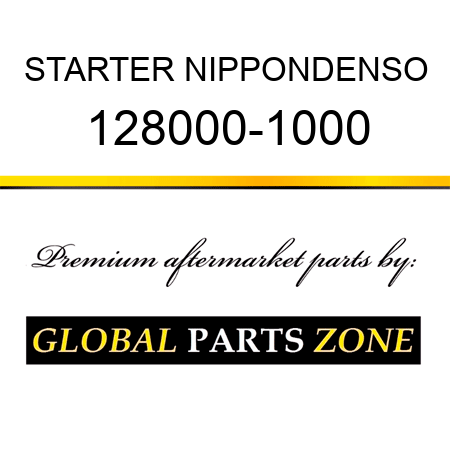 STARTER NIPPONDENSO 128000-1000