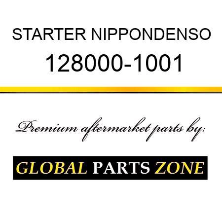 STARTER NIPPONDENSO 128000-1001