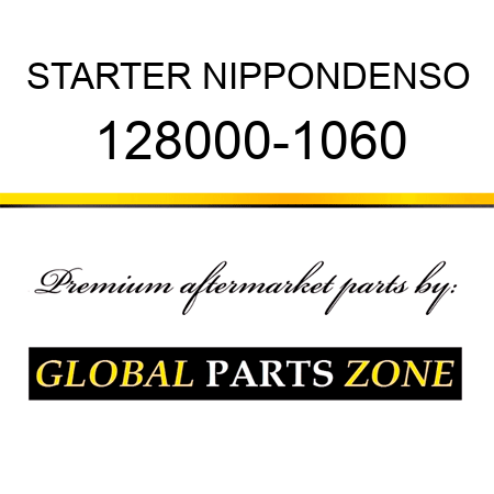 STARTER NIPPONDENSO 128000-1060