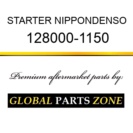 STARTER NIPPONDENSO 128000-1150