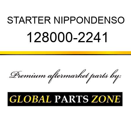 STARTER NIPPONDENSO 128000-2241