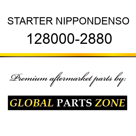 STARTER NIPPONDENSO 128000-2880