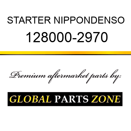 STARTER NIPPONDENSO 128000-2970