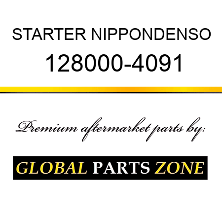 STARTER NIPPONDENSO 128000-4091
