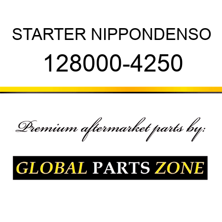 STARTER NIPPONDENSO 128000-4250