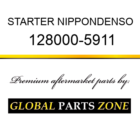 STARTER NIPPONDENSO 128000-5911