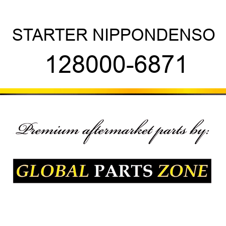 STARTER NIPPONDENSO 128000-6871