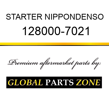 STARTER NIPPONDENSO 128000-7021