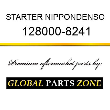 STARTER NIPPONDENSO 128000-8241