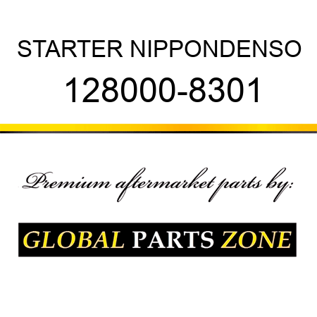STARTER NIPPONDENSO 128000-8301