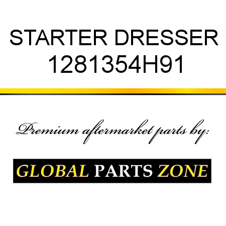 STARTER DRESSER 1281354H91