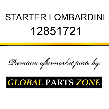 STARTER LOMBARDINI 12851721