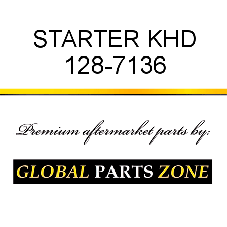 STARTER KHD 128-7136