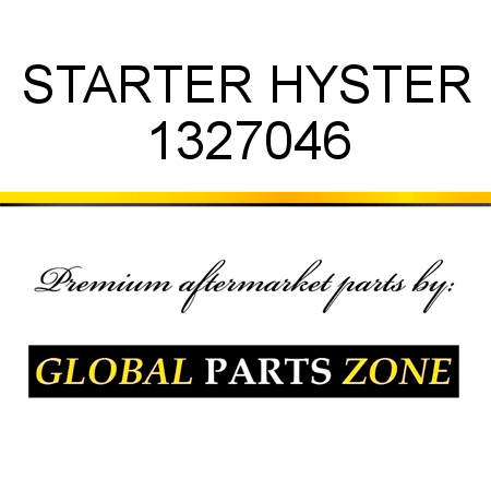 STARTER HYSTER 1327046
