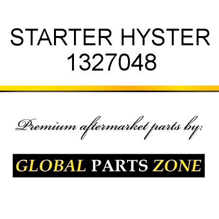 STARTER HYSTER 1327048