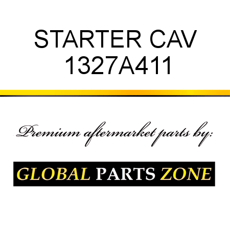 STARTER CAV 1327A411