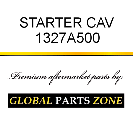 STARTER CAV 1327A500