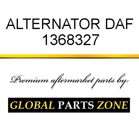 ALTERNATOR DAF 1368327