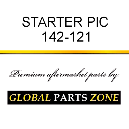 STARTER PIC 142-121