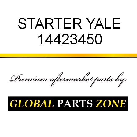 STARTER YALE 14423450