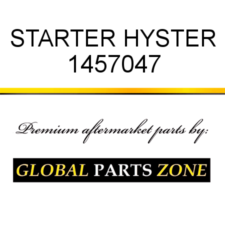 STARTER HYSTER 1457047