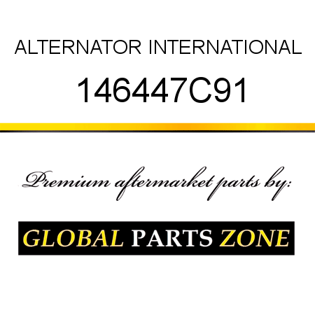 ALTERNATOR INTERNATIONAL 146447C91