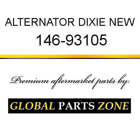 ALTERNATOR DIXIE NEW 146-93105