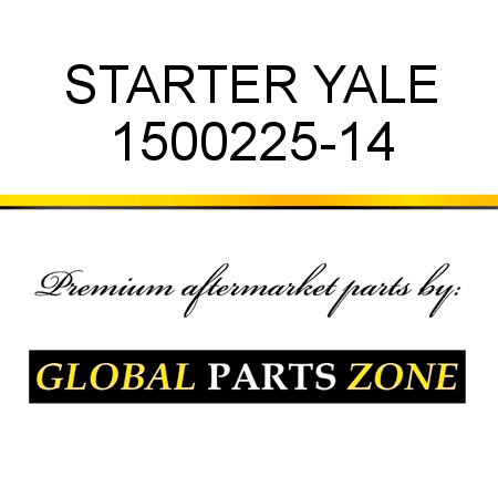 STARTER YALE 1500225-14