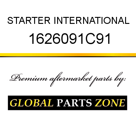STARTER INTERNATIONAL 1626091C91