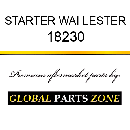 STARTER WAI LESTER 18230