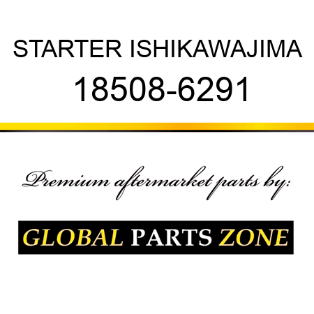 STARTER ISHIKAWAJIMA 18508-6291
