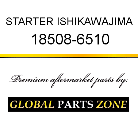 STARTER ISHIKAWAJIMA 18508-6510