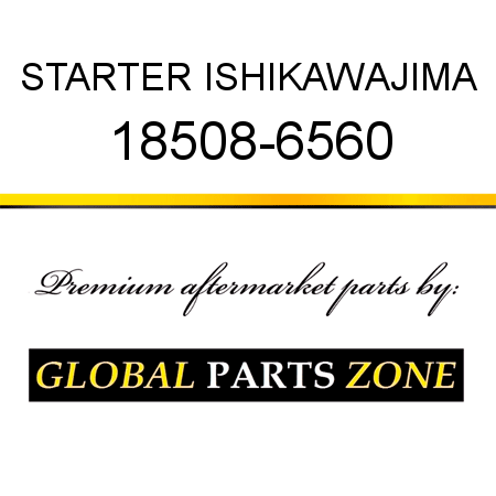 STARTER ISHIKAWAJIMA 18508-6560