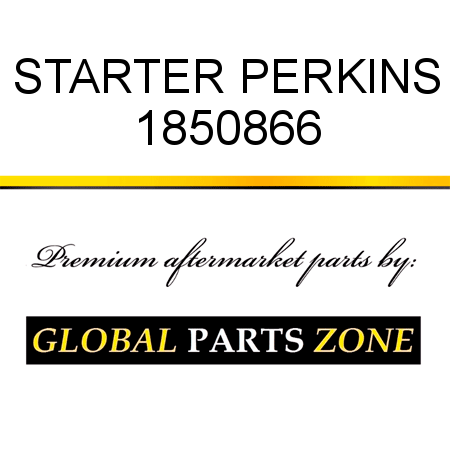 STARTER PERKINS 1850866