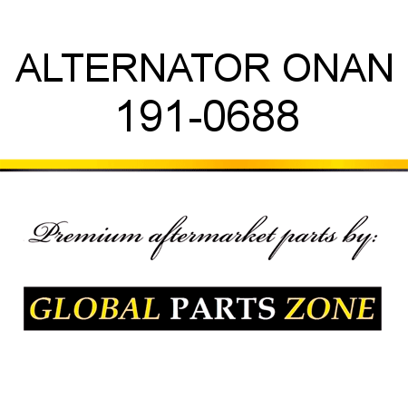 ALTERNATOR ONAN 191-0688