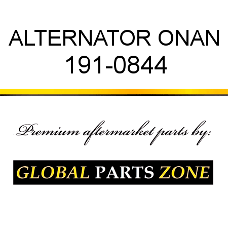 ALTERNATOR ONAN 191-0844