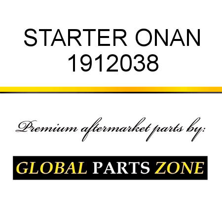 STARTER ONAN 1912038