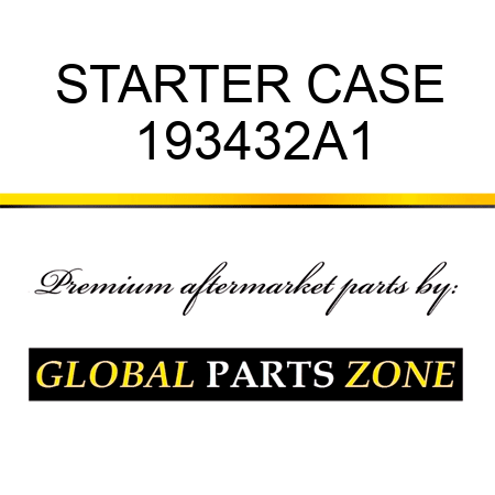 STARTER CASE 193432A1