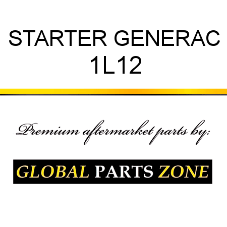 STARTER GENERAC 1L12